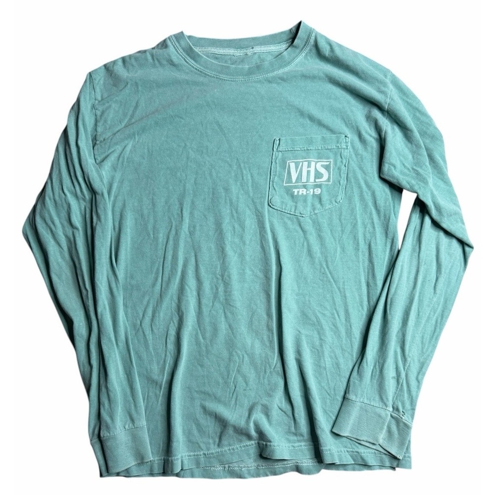 Thomas Rhett Very Hot Summer 2019 Tour Pocket Long Sleeve T Shirt Seafoam Size S